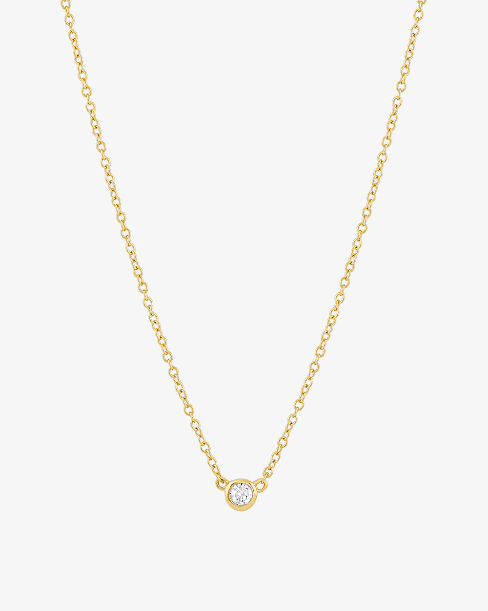 Basic Bezel Necklace